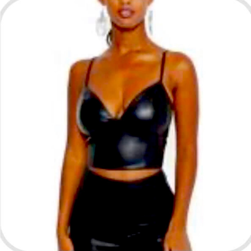 Leather Bralette
